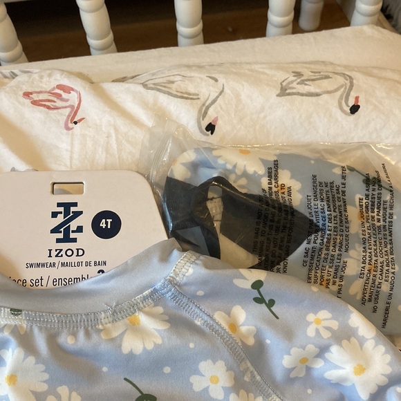 IZOD swim-set size 4T BNWT - Picture 4 of 4